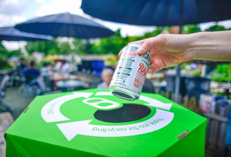 UK beverage can recycling rate hits record