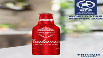 Trivium Packaging Wins WorldStar Global Packaging Awards 2026 for Budweiser NFL Aluminium Bottle